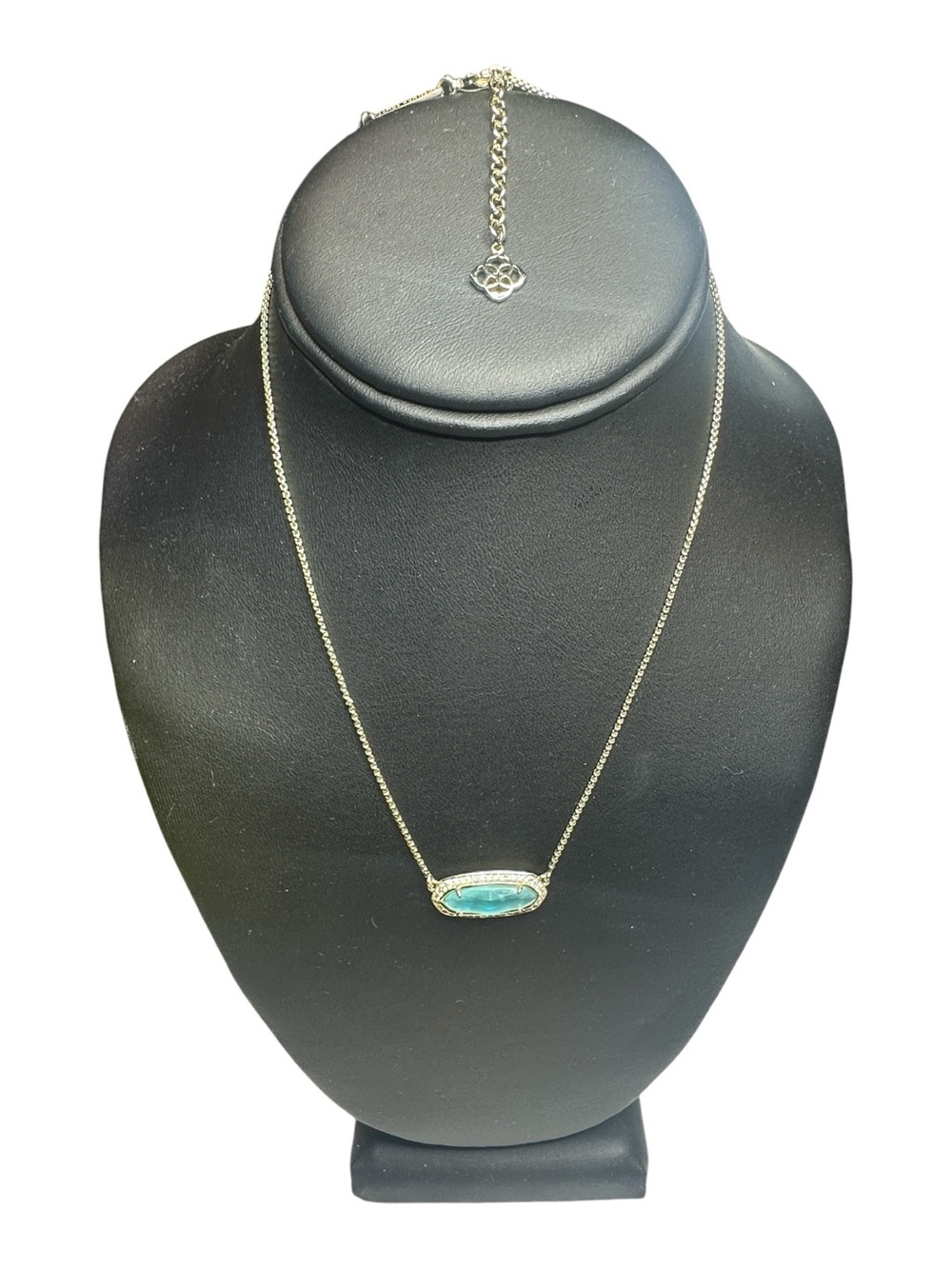 Kendra Scott Annika Necklace Gold London blue